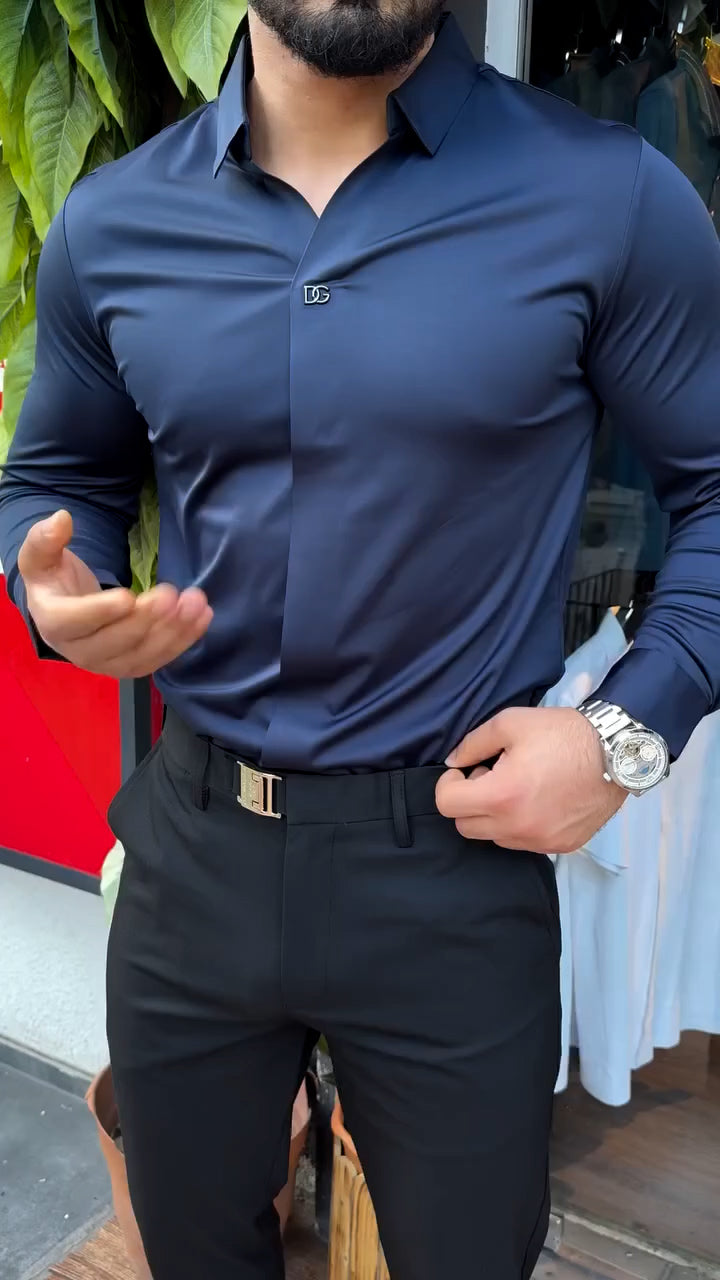 LACİVERT DG GÖMLEK