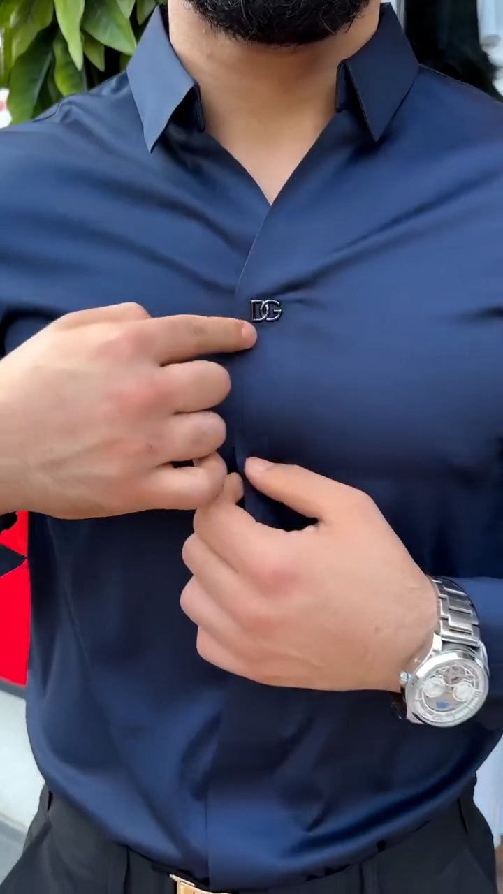 LACİVERT DG GÖMLEK